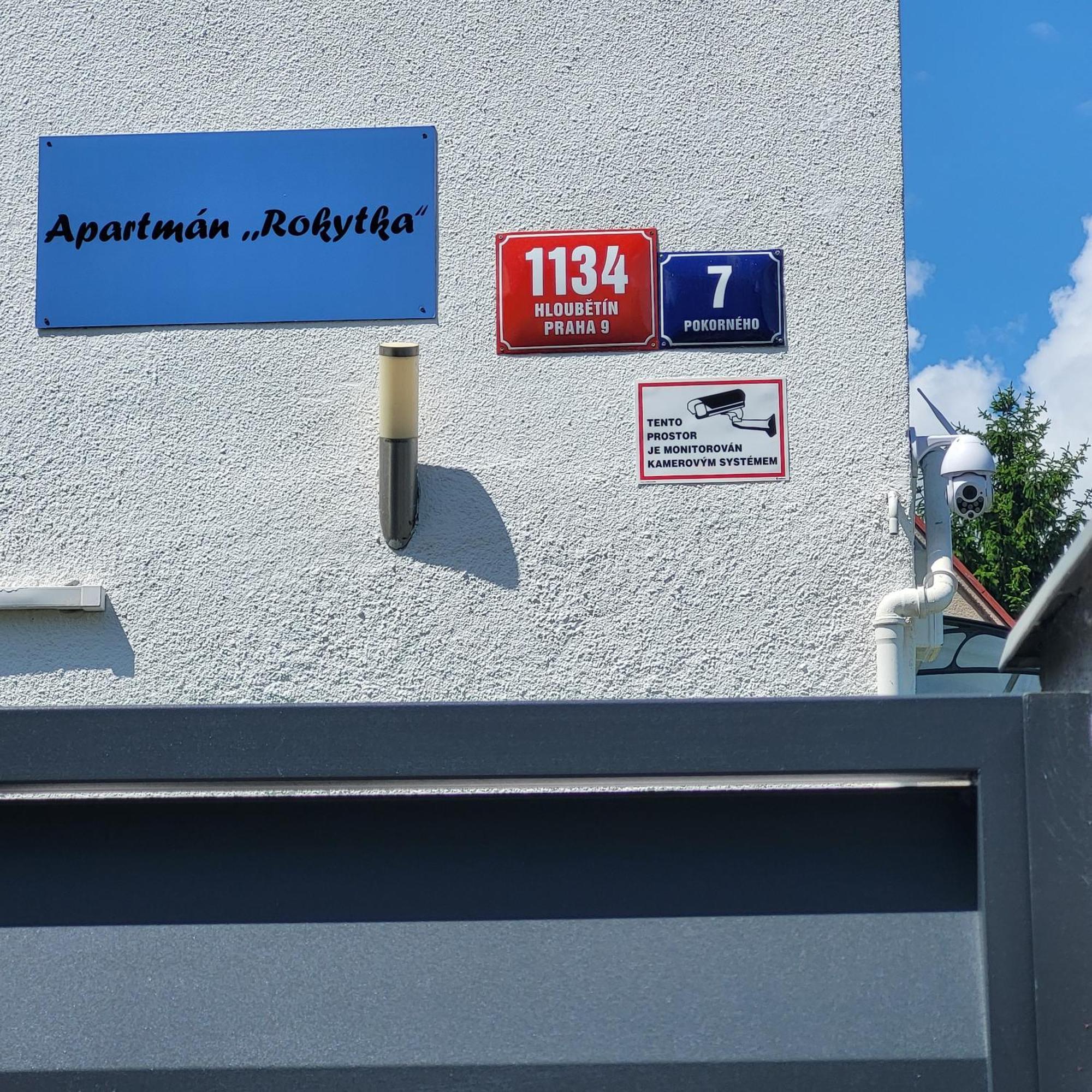 Apartman ,,Rokytka" Prága Kültér fotó
